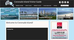 Desktop Screenshot of coronadoislandvisitorguide.com